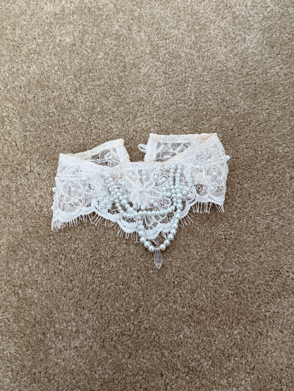 White Lace Corset Mini Dress - Picture 7 of 11